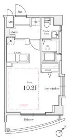 マーサ・プレアマールKの物件間取画像